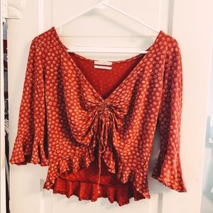 Urban outfitters floral spring top
